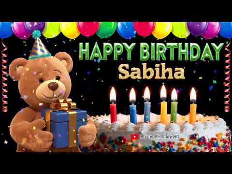 Sabiha Happy birthday To You - Happy Birthday song name Sabiha 🎁 🎂