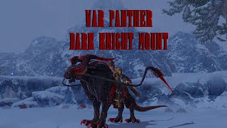 FFXIV Mount Roulette War Panther - Dark Knight First Kitty Mount