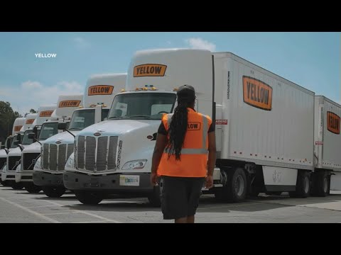 99-year-old trucking company Yellow shuts down, putting 30,000 out of work