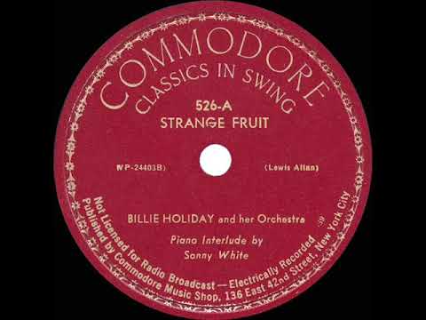 1939 HITS ARCHIVE: Strange Fruit - Billie Holiday