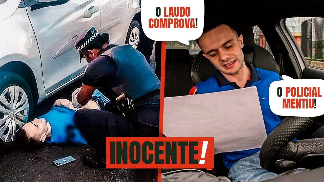 PERÍCIA COMPROVA A INOCÊNCIA DE GUI, POLICIAL TENTOU MATA-LO