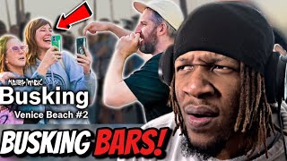 Can We Do A Song Together? | Harry Mack Busking [REACTION]