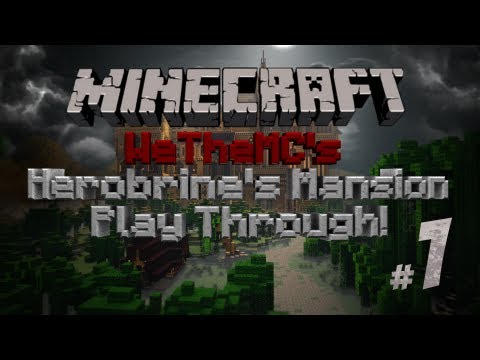 Mind-blowing Minecraft Adventure: Herobrine's Mansion! #1