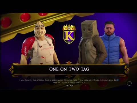 the butcher Vs mono and KRT WWE 2K22