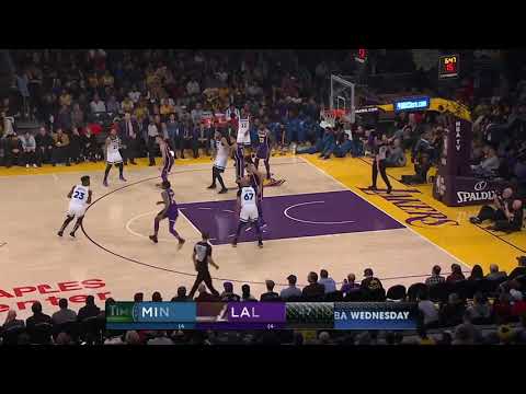 NBA Minnesota Timber Wolves vs Los Angeles Lakers | Highlights