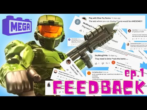 What Sets do YOU Want Halo Mega Construx to Make? Mega Feedback ep.1.