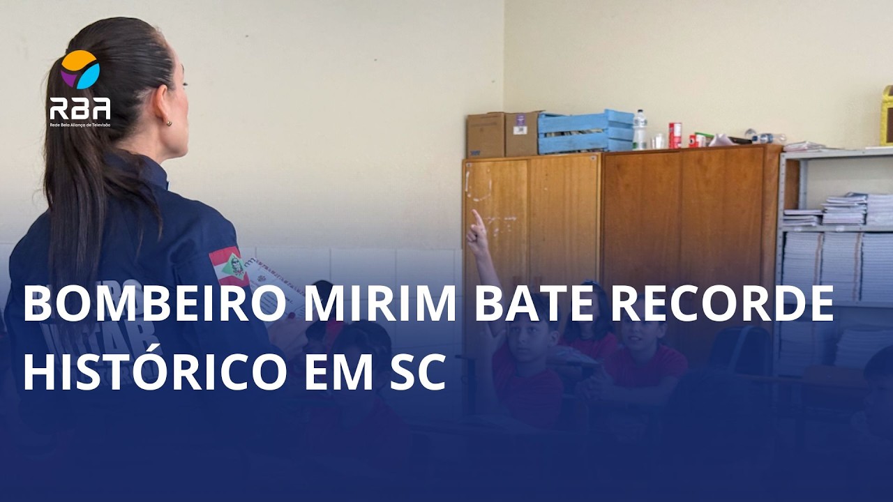 Bombeiro Mirim bate recorde histórico em SC 🚒