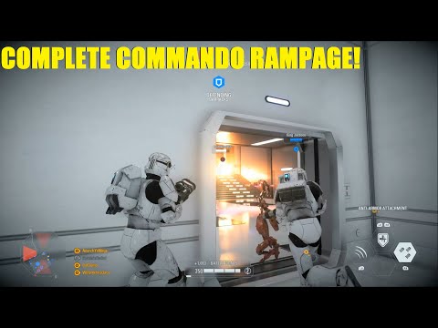 Complete Clone Commando RAMPAGE! | Nobody taking Kamino with these guys defending it! - SWBF2