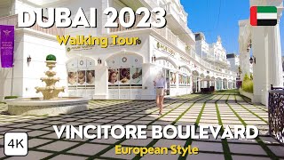 Dubai 🇦🇪A Lovely Morning Walk at Vincitore Boulevard, Luxury Living |4K | A Must-Visit Destination