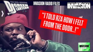 RAEKWON Says Arguments w/ The RZA Is Typical | Invasion Radio Files