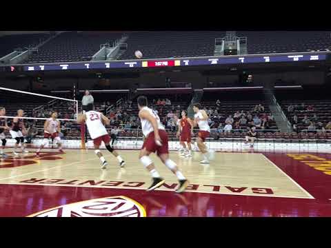 Pepperdine vs USC MVB Highlights (3/29/18)