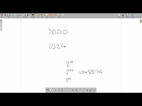 IGCSE Computer Science - Kibibytes, Mebibytes and Gibibytes