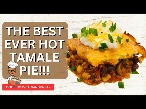 How To Make The Best Hot Tamale Pie Ever! Tamale Pie Recipe With Cornbread Casserole One Dish Meal