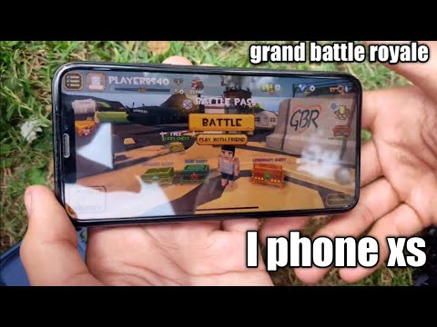 I phone xs - grand battle royale pro handcam gameplay