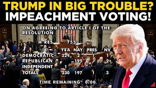 TRUMP IMPEACHMENT 2026 LIVE | House of Representatives Decides President Trump's Fate | Trump Live 