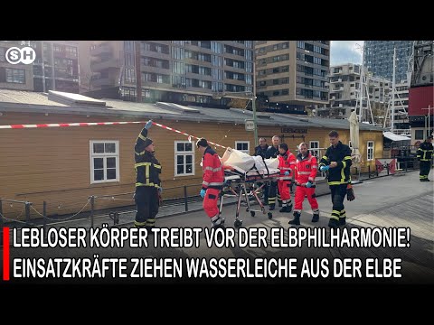 LEBLOSER KÖRPER TREIBT VOR DER ELBPHILHARMONIE! EINSATZKRÄFTE ZIEHEN WASSERLEICHE  | SH News German