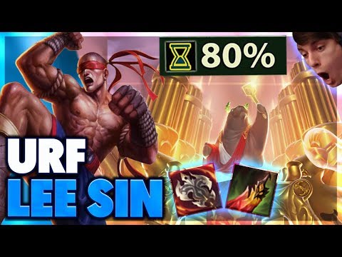 INSANE LIFESTEAL (FULL LIFESTEAL BUILD) | URF LEE SIN FULL GAMEPLAY - BunnyFuFuu