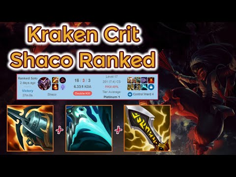 Crit Shaco Diamond Carry - S12 Ranked [League of Legends] Full Gameplay - Infernal Shaco