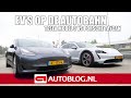 Tesla verliest DIK van Porsche op de autobahn!