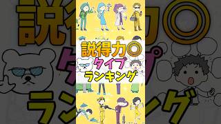 【16TYPE】説得力ありすぎランキング #mbti #16パーソナリティ #shorts #ランキング