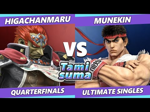 TAMISUMA Championship 3 Quarterfinals - Higachanmaru (Ganondorf) Vs. Munekin (Ryu) SSBU