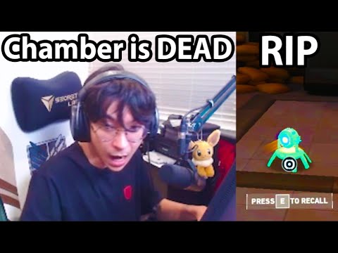 TenZ reacts to CHAMBER "Internet Explorer" NERF