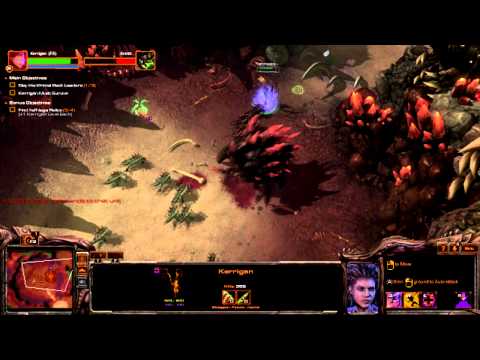Starcraft 2 HotS Bossfight Kerrigan vs Kraith