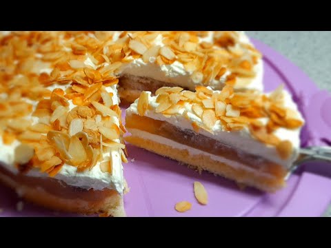 Apfeltraum mit Knuspermandeln oder  Bratapfeltorte 🍎😍