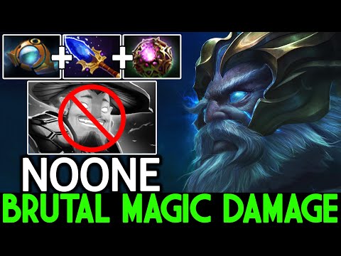 NOONE [Zeus] Brutal Magic Damage Destroy Mid Lane Dota 2