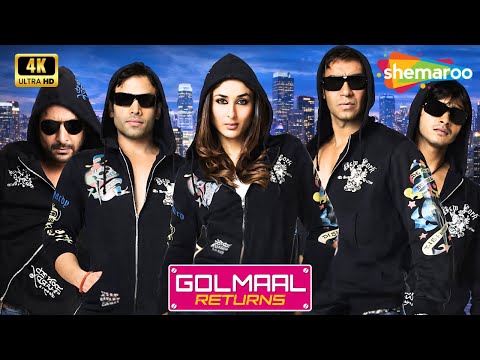 Golmaal 2 Full Comedy Movie | One Lie, 100 Misunderstandings | Golmaal Returns | Kareena Kapoor