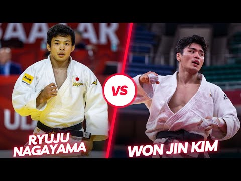 Ryuju NAGAYAMA vs Won Jin KIM  - Hungary Masters 2023 - 柔道