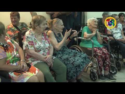 02 San Antonio de Litín: Teatro Itinerante, "La Merello" se presentó en la Residencia Geriátrica