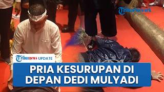 Diduga Kesurupan, Pria Ini Meronta-ronta di Hadapan Dedi Mulyadi saat Hadiri Acara Sunda di Ciamis