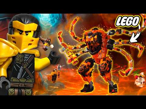 BEST LEGO Lava Monster Ninjago MOC...