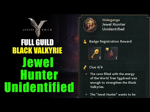 Legend of Ymir: Jewel Hunter Unidentified - Black Valkyrie Guide !