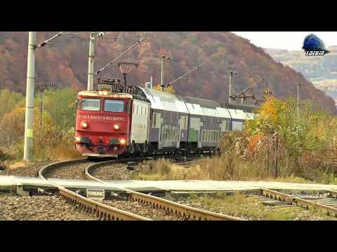 Două Trenuri de Călători în Gara Năsăud - 26 Octombrie 2025