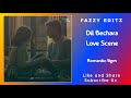 Dil Bechara Love Scene Sushant Sanjana Romantic Bgm Whatsapp Status Fazzy Editz