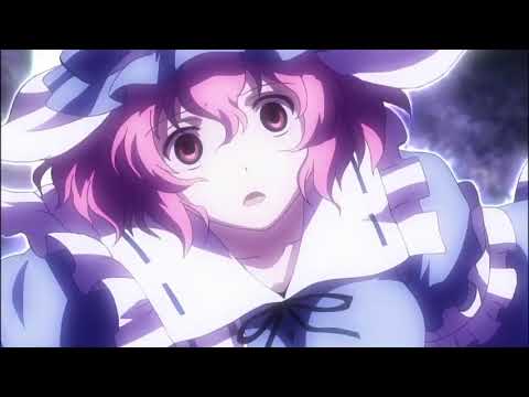 Reimu beating the shit out of Yuyuko - Touhou Memories of Phantasm