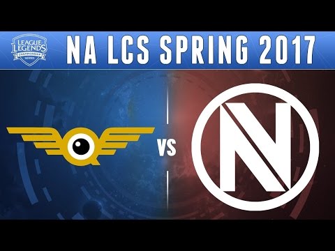 FlyQuest vs EnVy - League Of Legend NA LCS 2017 Spring Game 1