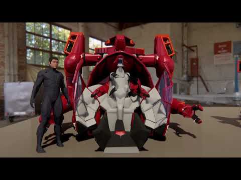 Tesla Mech concept - Tilt brush - Virtual Reality