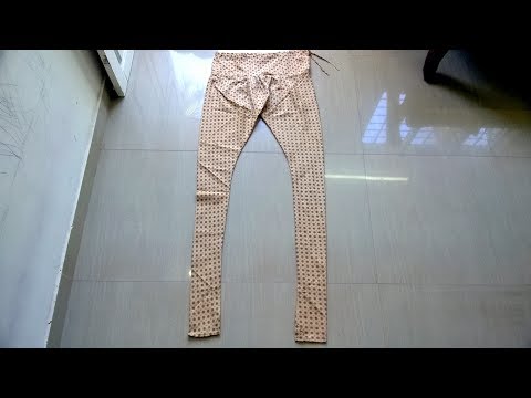 Churi bottom cutting and stitching easy method  part- 1 Video
