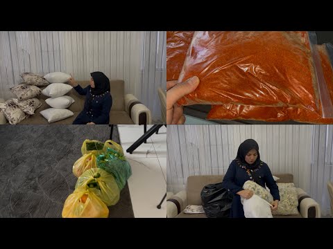 DAVETİME HAZIRLIĞIM BAŞLADI👍 KIRLENTLERİM✅TOZ BİBER SATIŞINA DEVAM👍