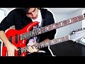 17 STRINGS Double Neck Bass Guitar Solo