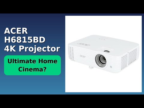 REVIEW (2026): ACER H6815BD 4K Projector. ESSENTIAL details.