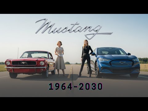 Ford Mustang Evolution 1964–2030 | From Classic Muscle to Future Vision