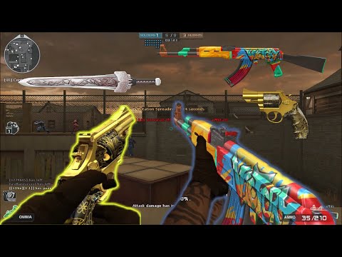 Crossfire NA 2.0 : AK47 Graffiti , M66 Gold Carving - Hero Mode X - Zombie V4