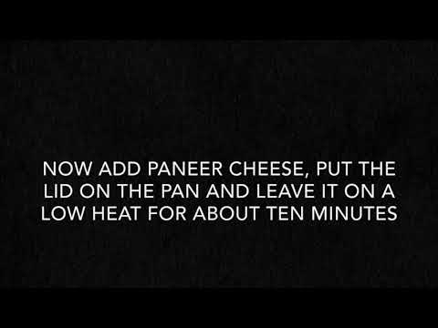 How to do a chilli paneer