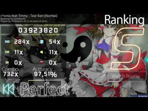 osu! cYsmix feat  Emmy   Tear Rain Normal Mouse