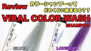 【美容】VIRAL COLOR WASH SHAMPOO REVIEW, SILVER & LAVENDER | ブリーチ後の色落ちにお悩みの方にオススメのカラーシャンプー！！（シルバー&ラベンダー）