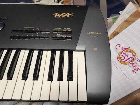 Technics WSA 1 - ✅ Technics SX-WSA1✅ RARE from ´90s ✅ Professional Synthesizer/ Keyboard ✅ Cleaned & Full Checked Gebraucht ✅  Technics WSA-1 image 23